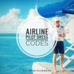 A casual airline pilot dress code, showing a floatplane pilot wearing a pilot uniform with shorts