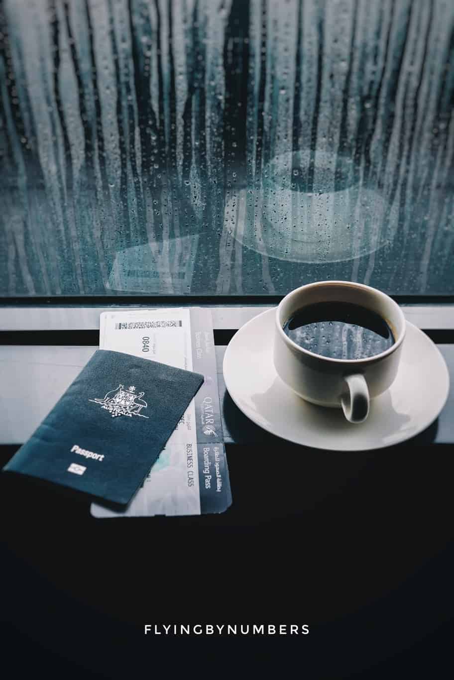 Selling upgrades and discounted staff travel tickets with coffee