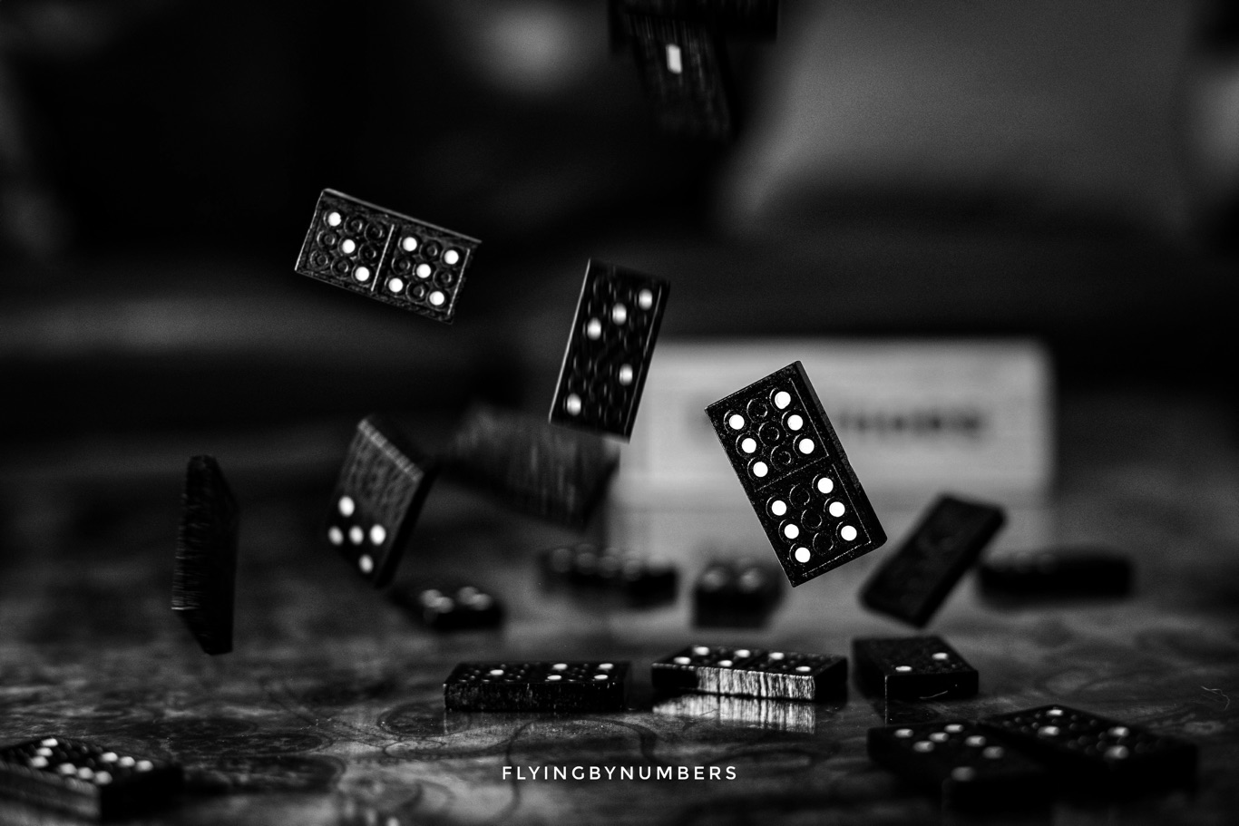 scattered dominoes representing the non-linear problems with making pilots obsolete