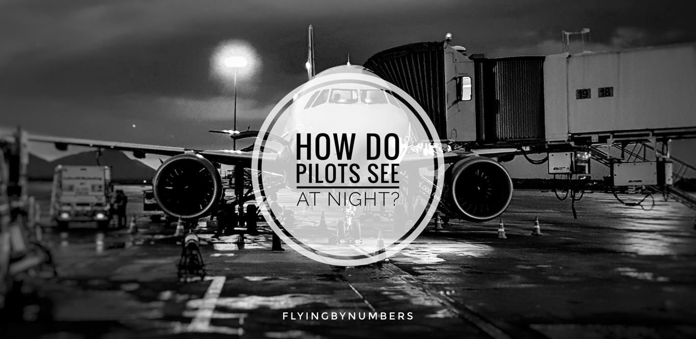 A look at how commercial airline pilots see at night, and how they land planes in the dark