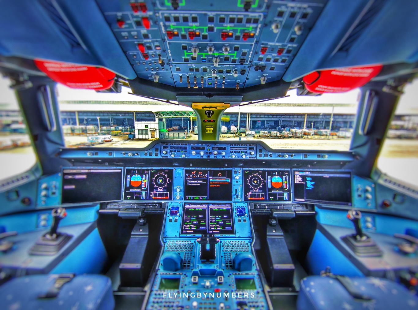 Pilot cockpit