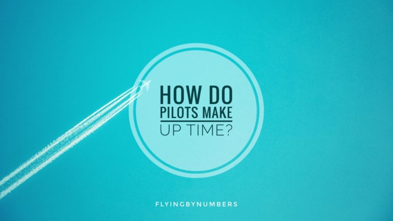 A look at how airline pilots make up time in flight
