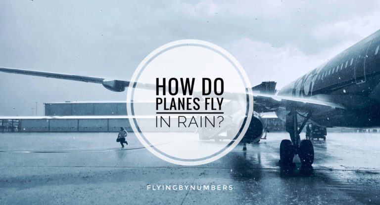 A look at how commercial aircraft fly in rain