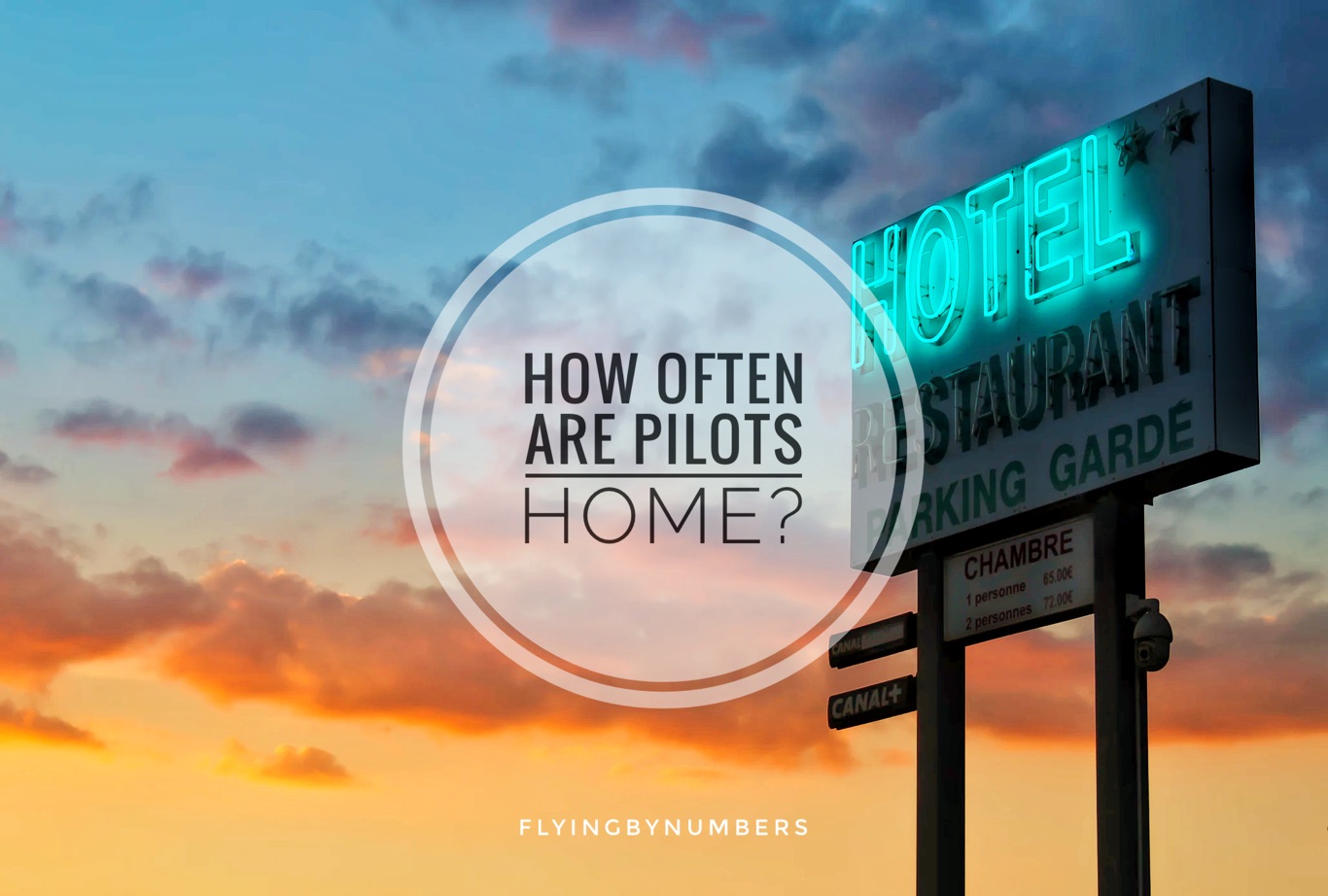 a look at how many nights pilots stay away from home in hotels each week