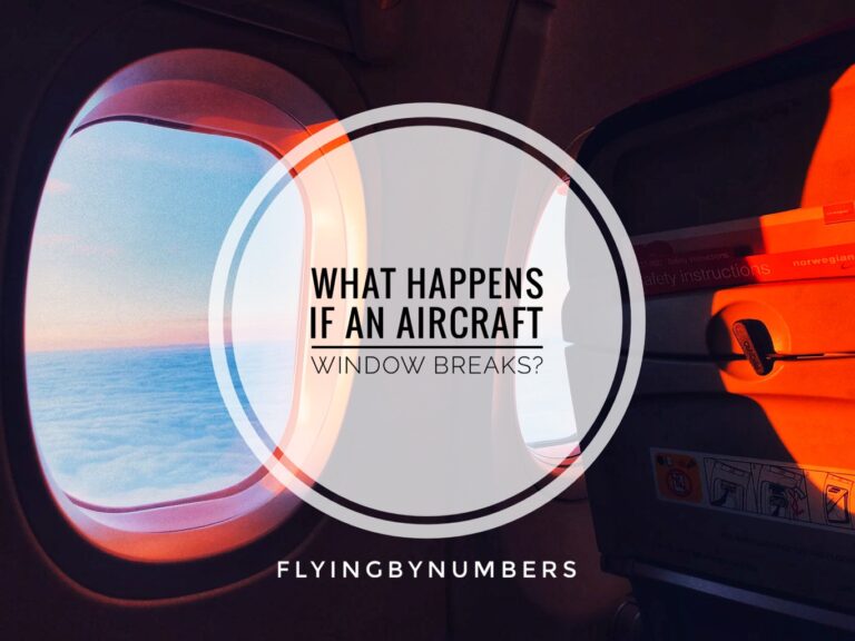 A look at aircraft windows and what happens if an aircraft window breaks