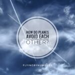 Two planes crossing in the sky — but how do planes avoid each other