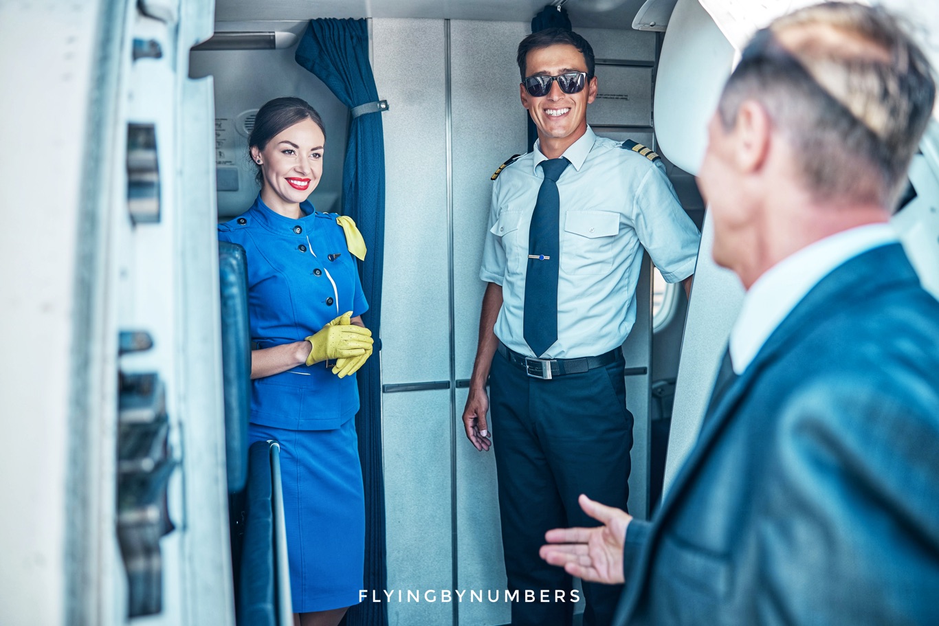 Flight attendant joke marriage proposal by passenger