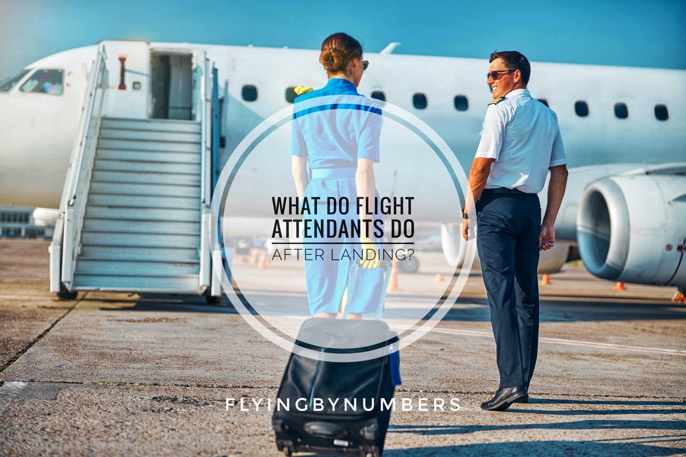 A look at what flight attendants do after landing