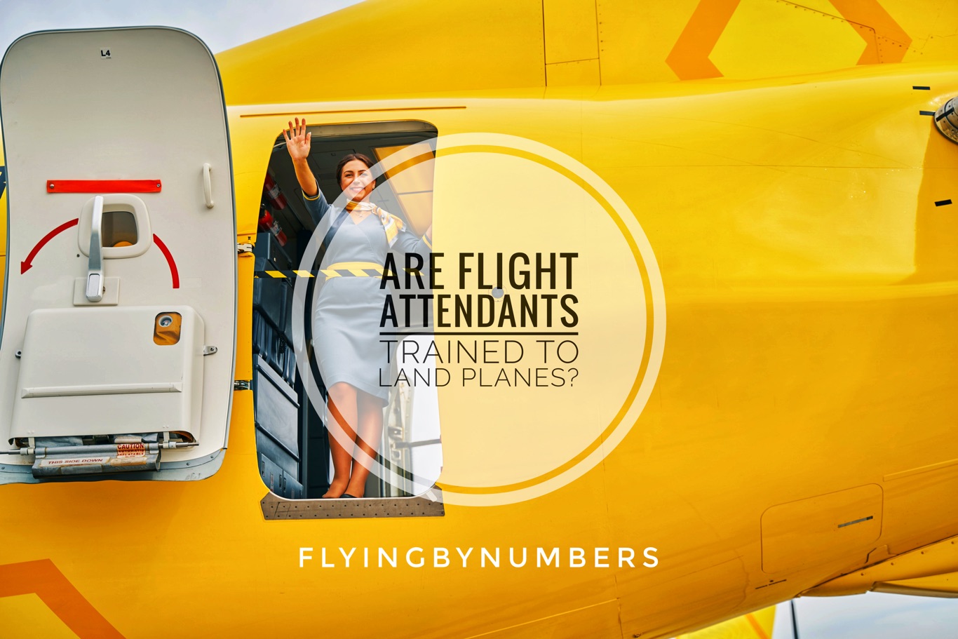 Are flight attendants trained to land aircraft