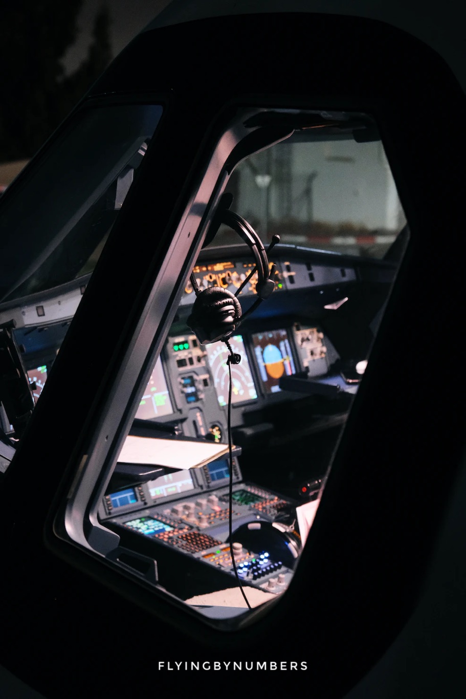 Dark cockpit