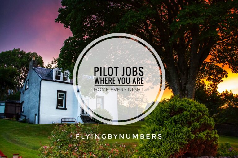 A list of pilot jobs where pilots are home in their own bed every night