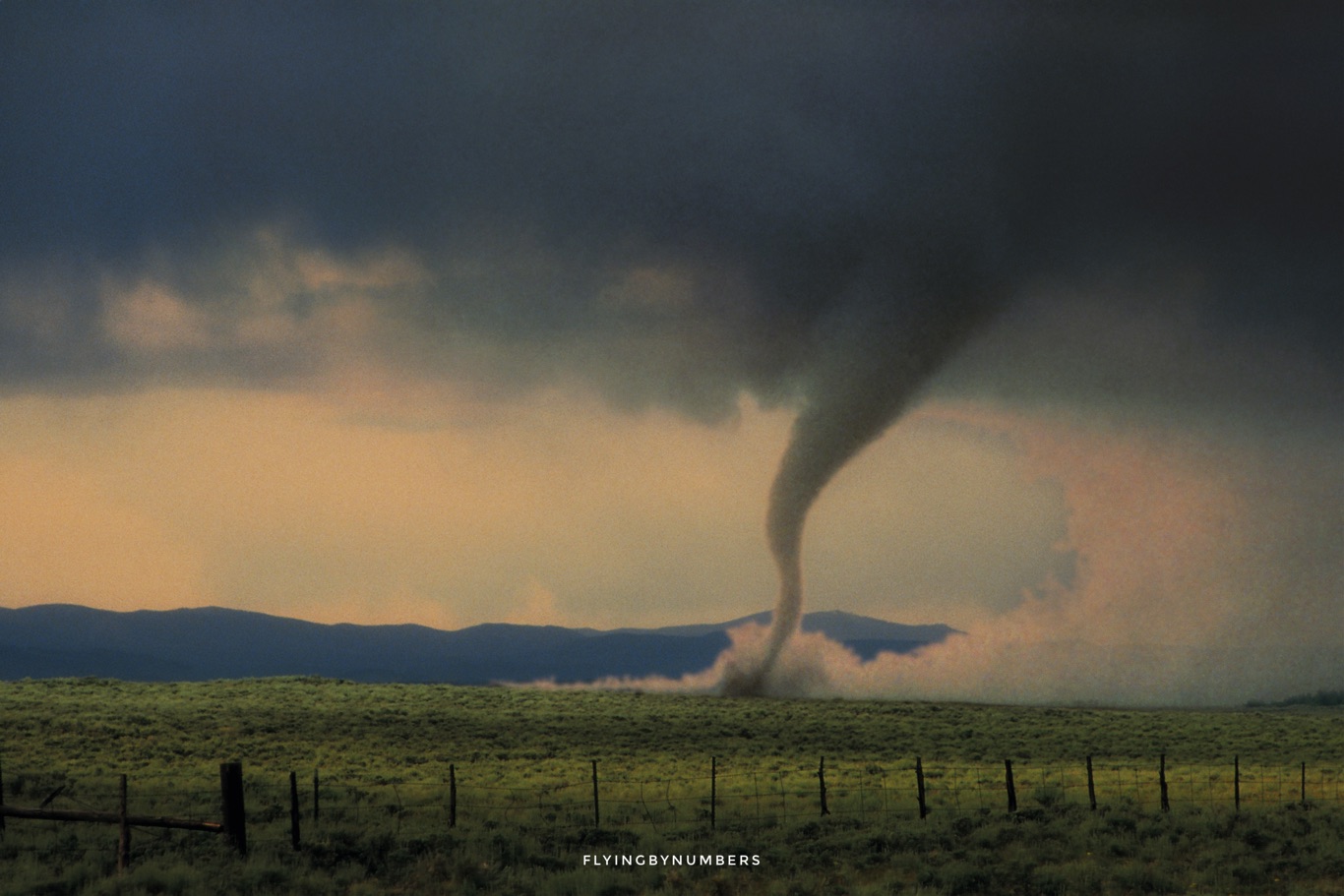 Tornado in midwestern america